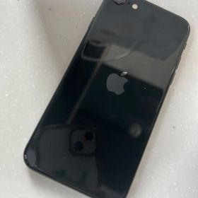 Apple iPhone SE2 ブラック 画面ひびあり ジャンク品