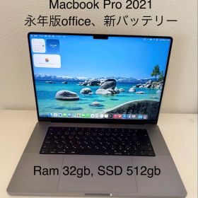 美品 Macbook Pro 2021 16インチ Windows 11 Pro