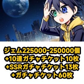 ジェム225000-250000個+10連ガチャチケット10枚+SSRガチャチケット13枚+ガチャチ | ヒプマイARB(ヒプノシスマイクA.R.B)のアカウントデータ、RMTの販売・買取一覧