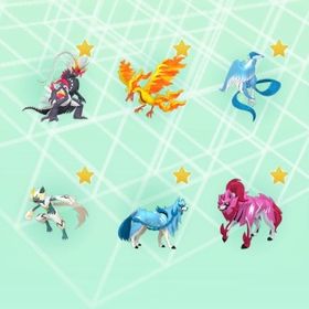 配布10体セット、HOME色ゼラオラ、配布色G三鳥等 | ポケモンSV(スカーレットバイオレット)のアイテム、RMTの販売・買取一覧