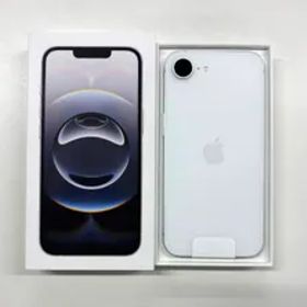 「未使用品」SIMフリー iPhone 16e 256GB ホワイト MD1W4J/A 訳あり【管理番号:JX11201340】