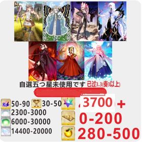 Fate Grand Order | FGOのアカウントデータ、RMTの販売・買取一覧
