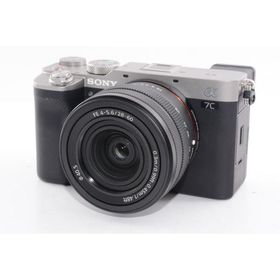 【中古】【外観特上級】ソニー フルサイズミラーレス一眼 α7C レンズキット シルバー ILCE-7CL S