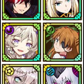 ニスカ 、ルアーシャ(アニバ) 、アスカ 、シャドウ 、アルファ 、イオレット | サモンズボードのアカウントデータ、RMTの販売・買取一覧