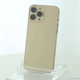 〔中古品〕 iPhone13 Pro Max 256GB ゴールド MLJA3J／A SIMフリー【377】