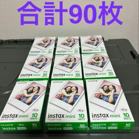 instax mini jp1 チェキフィルム 90枚セット 外箱上部開封品