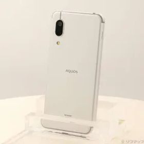 〔中古品〕 AQUOS sense3 basic 32GB シルバー SHV48 auロック解除SIMフリー【251】