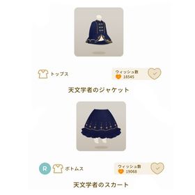 ［星降る島］R N アイテム2点セット | リヴリーアイランドのアイテム、RMTの販売・買取一覧