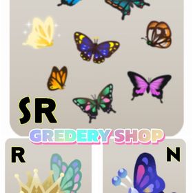 GREDERY SHOP 蝶々3点セット | リヴリーアイランドのアイテム、RMTの販売・買取一覧