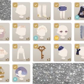 ⭐️過去ガチャ画像セット⭐️ | リヴリーアイランドのアイテム、RMTの販売・買取一覧