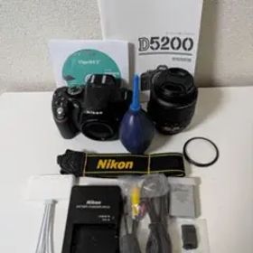 Nikon D5200 ＋レンズ(18-55)