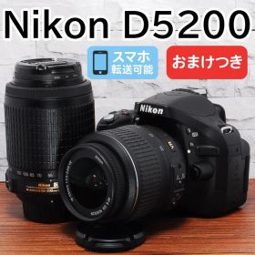 ✨ショット数僅か958回 極美品✨Nikon D5200 ダブルレンズセット