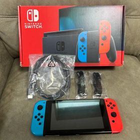 ＊ジャンク品＊ Nintendo Switch 本体 青/赤