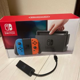Nintendo Switch 本体 ネオンブルー/レッド 有線LANアダプタ