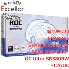 [bn:1] 【新品訳あり(箱きず・やぶれ)】 SPARKLE SPARKLE Intel Arc B580 ROC Luna OC Ultra SB580RW-12GOC PCIExp 12GB