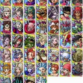 画像のTO 16-20体（ラン）+ジェム375000-400000個+Sキャラ90-130体+その他 | ドラクエタクトのアカウントデータ、RMTの販売・買取一覧