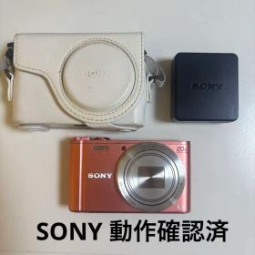 SONY Cyber-shot DSC-WX350 デジカメピンク ケース付美品