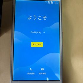 NTT docomo F-05J ホワイト（やや難あり）