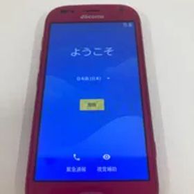 らくらくスマートフォン me F-01L 32GB赤色 M378②