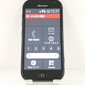 らくらくスマートフォン me F-01L ドコモ ブラック 送料無料 本体 c13960