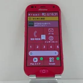 らくらくスマートフォン me F-01L ドコモ ピンク 送料無料 本体 c13938