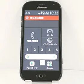 らくらくスマートフォン me F-01L ドコモ ブラック 送料無料 本体 c13959