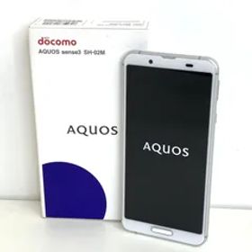 【中古品】SHARP AQUOS sense3 SH-02M 64GB SIMフリー アクオス スマートフォン スマホ GT