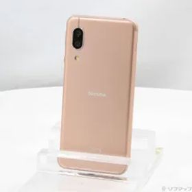 〔中古品〕 AQUOS sense3 64GB ライトカッパー SH-02M docomo【344】