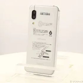 〔中古品〕 AQUOS sense3 64GB シルバーホワイト SH-02M docomoロック解除SIMフリー【295】