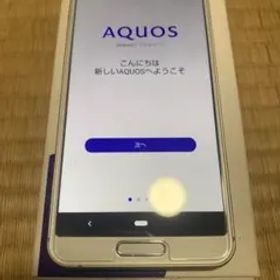 au AQUOS sense3 SHV45 シルバーホワイト SIMロック解除済