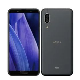 【中古】 AQUOS sense3 SH-M12 ブラック SIMフリー 本体 スマホ シャープ【送料無料】 shm12bk7mtm