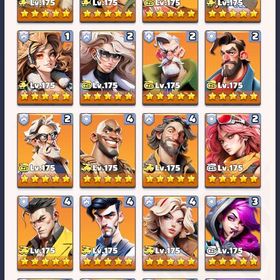 100番台鯖 シーズン5中 鯖内ランキング1桁 | ラストウォーサバイバルのアカウントデータ、RMTの販売・買取一覧