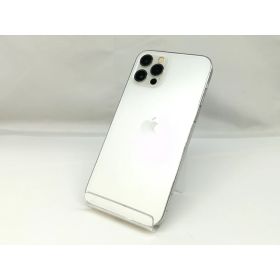 【中古】Apple SoftBank 【SIMロック解除済み】 iPhone 12 Pro 256GB シルバー MGMA3J/A【札幌】保証期間1週間【ランクC】