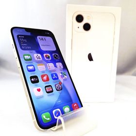 訳あり特価！5121005D【美品】iPhone13 128GB(スターライト)