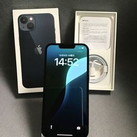美品 国内版 SIMフリー iPhone13 256GB ミッドナイト色