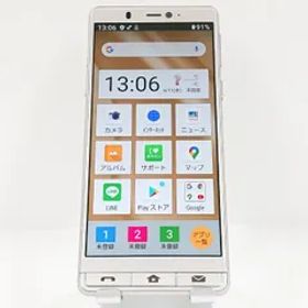 シンプルスマホ5 A001SH SoftBank シャンパンゴールド 送料無料 本体 c12936