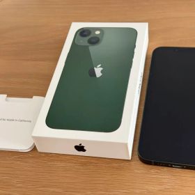 【極美品】iPhone 13 グリーン 128GB SIMフリー