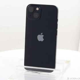 〔中古品〕 iPhone13 128GB ミッドナイト MLNC3J／A SIMフリー 〔ネットワーク利用制限▲〕【344】
