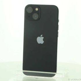 〔中古品〕 iPhone13 128GB ミッドナイト MLNC3J／A SIMフリー 〔ネットワーク利用制限▲〕【247】