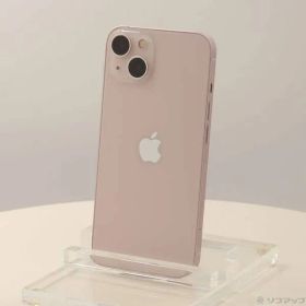 〔中古品〕 iPhone13 128GB ピンク MLNE3J／A SIMフリー【196】
