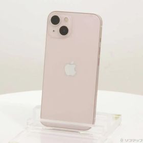 〔中古品〕 iPhone13 128GB ピンク MLNE3J／A SIMフリー【377】