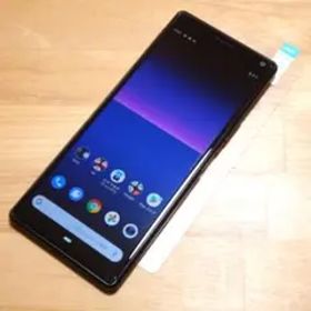 XPERIA 8 SOV42(K)液晶保護ガラス付 SIMロック解除済