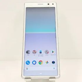 Xperia 8 SOV42 au ホワイト 送料無料 本体 c11498