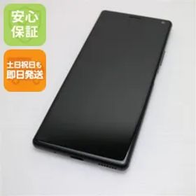 新品同様 SOV42 ブラック スマホ 本体 白ロム 土日祝発送OK 07000