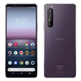 【中古】 SO-51A Xperia 1 II パープル SIMフリー 本体 ドコモ スマホ ソニー エクスぺリア【送料無料】 so51apu7mtm