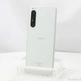 〔中古品〕 Xperia 1 II 128GB ホワイト SO-51A docomoロック解除SIMフリー【344】