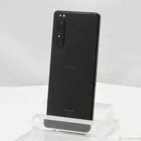 〔中古品〕 Xperia 1 II 128GB ブラック SO-51A docomoロック解除SIMフリー【344】
