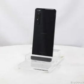〔中古品〕 Xperia 1 II 128GB ブラック SO-51A docomoロック解除SIMフリー【377】