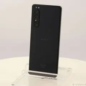 〔中古品〕 Xperia 1 II 128GB ブラック SO-51A docomoロック解除SIMフリー【276】