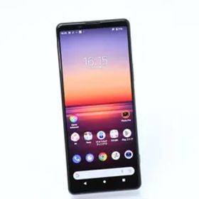 【液晶美品】SIMフリー au Xperia 1 II SOG01 ブラック
